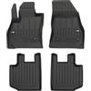 SMK Tappetini auto gomma per Fiat 500L 2012-2022 Sperimentate un nuovo standard di viaggio con i tappeto gomma antiscivolo per auto - tappeto gommato multistagionali per tutte le condizioni stradali