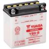 FAR BATTERIA YUASA YB9-B COMPATIBILE CON PIAGGIO VESPA ET4-150 CC 2000-2004 SPECIFICA COMPLETA MOTO SCOOTER STANDARD CONVENZIONALE