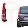RICAMBYCAR Faro Fanale Posteriore Sinistro corpo Nero, Compatibile con FIAT PANDA (169) dal 2003 al 2011 (Sinistro)