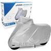 RONIN Telo Coprimoto Impermeabile Universale, Parapioggia Paravento Anti UV per moto Motorino Motocicletta ScooterAnti UV per Moto. Custodia Inclusa