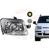 RICAMBYCAR Coppia Fari Fanali Anteriori Compatibili per FIAT PANDA dal 2003 al 2008 - Attacco Spinotto Giallo (Destro)