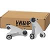 kW&HP KIT COPPIA BRACCI BRACCETTI TRAPEZI OSCILLANTI SUPERIORI DX/SX SOSPENSIONE RUOTA ANTERIORE PER ALFA 147/156/GT