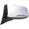 KIFWGIH Specchietto Retrovisore Esterno Per Suzuki Per SX4 2012 2013 Auto Sinistra Destra Porta Esterna Specchietto Retrovisore Assemblaggi Accessori Auto Specchietto Retrovisore(White Left)