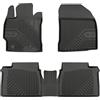 SMK Tappetini auto gomma per Toyota Corolla XI 2013-2019 Sperimentate un nuovo standard di viaggio con i tappeto gomma antiscivolo per auto - tappeto gommato multistagionali per tutte le condizioni st