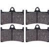 Road Passion Pastiglia Freno Disco Anteriore set per YAMAHA FZS 600 Fazer 1998-2003 / FZS 1000 - FZ1 / Fazer 2001-2005