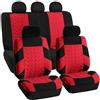 Valcla Coprisedili Auto per Renault Clio V Life/Zen/Intens/R.S. Line/Business 2019 2020 2021 2022 2023, Set 5 Posti Antiscivolo Impermeabili, Coprisedili Auto Universale Anteriore e Posteriore Confortevoli