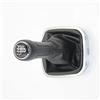DHWUIASF 5 Marce Pomello del Cambio con Cuffia di Avvio per VW per Polo 6r 2010 2011 2012 2013 2014 2015 2016 2017 Accessori