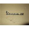 RMS_ITALIA TARGHETTA ALLUMINIO CROMATA PER SCUDO ANTERIORE VESPA 50 SPECIAL R L N
