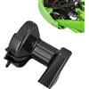 Runfarr Copertura protettiva per asse centrale della moto, scudo leggero per Sur-Ron Surron Light Bee X/S Electric Dirt bike Motobike imitazione fibra di carbonio