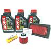 AER MOTO SPARE PARTS KIT TAGLIANDO 5000 10W40 YAMAHA XT 660 R X XTX MT03 660 OLIO FILTRO OLIO ARIA CANDELE