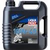 LIQUI MOLY Olio motore Motorbike 4T 10W-40 Olio minerale 4 L Compatibilità con YAMAHA MOTORCYCLES XVS MAXSTER X-MAX FJR XJR