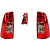 EASYSHOP24H Set 2 Faro Fanale Fanalino Posteriore DX e SX Per D-Max Dmax D Max da 2007 a 2011 Stop Gruppo Ottico Destro Lato Passeggero Sinistro Lato Guida con Portalampade
