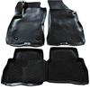 J&J AUTOMOTIVE Tappetini Auto in Gomma su Misura per Fiat Doblo 2 2015-2022, Set da 4 Pezzi, Bordo Alto 4 cm, Antiscivolo, Inodore, Colore Nero