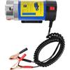 KAPIPALA 12 V, 100 W, pompa di aspirazione dell'olio, pompa diesel, 1-4 l/min, con 3 tubi, cambio dell'olio, per auto, moto, barca, camion