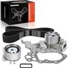 Frankberg Cinghia Dentata Auto Cinghia Trapezoidale Con Pompa dell'acqua Benzina Compatibile con Logan Sande.r.o KuFino atar Clio II Clio III Clio IV Kangoo Thalia I Twingo I