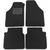 ASC Tappetini Auto Compatibili con Lancia Musa 2004-2012, Moquette, Bordo Antiscivolo, Battitacco in Gomma