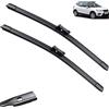 Autopixl Tergicristallo LHD Spazzole tergicristallo anteriori compatibili con Seat Arona 2017-2023 Parabrezza Parabrezza Finestra Spazzole antipioggia 26+18