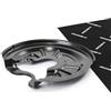 RIDEX 1330S0297 Lamiera paraspruzzi disco freno Posteriore Sinistra Compatibilità con VW GOLF VI 5K1