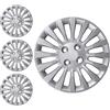W-Parts SERIE 4 BORCHIE - 4 COPRICERCHI COPPE RUOTA 14 PER FIAT PUNTO 07->