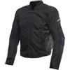 Dainese - Avro 5 Tex Jacket, Giacca Moto in Tessuto, con Protezioni su Spalle, Man, Nero/Nero/Nero, 48