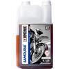 IPONE - Samourai Racing Olio Motore 2 Tempi - 100% con Esteri Sintetici - Alte Prestazioni - Tanica da 1 Litro - Profumo di Fragola