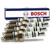 Bosch 4x Originale 0242135515 candela d'accensione Super Plus YR7DC+
