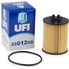 UFI Filters, Filtro Olio 25.012.00, Filtro Olio per Ricambio, Adatto a Auto, Applicabile su Diversi Modelli Opel e Vauxhall Agila, Astra, Combo, Corsa, Meriva, Tigra