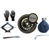 D'ANGELO 1988 KIT RUOTINO DI SCORTA 17 135/80r17 Compatibile con Dacia Duster da 2024 (nuovo modello) con cric chiave e sacca