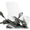 MOTOTOPGUN givi 2120dt+d2120kit cupolino trasparente compatibile con yamaha tricity 125-155 2014 2015 2016 2017 2018 2019 2020 2021 2022 mototopgun