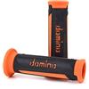 DOMINO TOMMASELLI COPPIA MANOPOLE A350 TURISMO ANTRACITE/ARANCIO