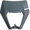 POLISPORT 8666800003 - Maschera restyling faro forte e durevole compatibile con le moto KTM a colori Grigio