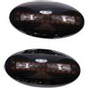 Hacreyatu Luci laterali per Suzuki Swift Jimmy Vitara SX4 Alto | Indicatori laterali dinamici (Nero)