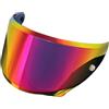 MTDVZR Visiera per casco HJ-42, protezione dai raggi UV, antigraffio, antivento, compatibile con HJC RPHA 12, RPHA 12, RPHA 12 Carbon (rosa rossa, solo per uso quotidiano)
