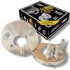 IGP IL GOMMISTA PROFESSIONISTA IGP 2 Distanziali Ruote 12 mm Compatibili Con Smart 3 fori + 6 Bulloni in acciaio Fortwo 450 Roadster 452 Fortwo 451 452