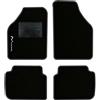 QUEMAR Tappetini Auto per Lancia Musa 2004-2012, Bordo Antracite, 1 Ricamo | Kit Tappeti Moquette e Gomma su Misura / Set 2 Anteriori + 2 Posteriori / Ricami e Colori Personalizzati / Antiscivolo