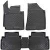 J&J AUTOMOTIVE Tappetini Auto in Gomma su Misura per Kia Sportage SL 2010-2015, Set da 4 Pezzi, 3D - con Bordo Alto, Antiscivolo, Inodore, Colore Nero, TPE