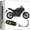 MOTOTOPGUN arrow 71920PKN + 71735MI scarico completo omologato open works nichrom nero fondello carby compatibile con yamaha mt07 mt-07 2021 2022 2023 mototopgun