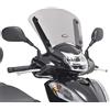 Generico PARABREZZA CUPOLINO D1143S COMPATIBILE CON HONDA SH 300 I 2015 2019 FUMÈ GIVI