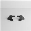 Generico Ganci Cappelliera Compatibile con Volkswagen Polo 9N Riparazione Perni Supporto Clip Fermo Pannello Cofano Avvolgibili SX DX