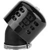 Fydun Filtro aria per moto, Fydun set di filtri per induzione di aspirazione aria modificata 35 mm Adatto per moto 100-150 (Nero)