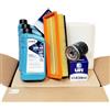 Generico KIT Tagliando Specifico per Fiat Qubo METANO 1.4 Natural Power 57KW 77HP 350A1000 07/08 -> Con Filtro Abitacolo