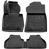 J&J AUTOMOTIVE SCOUTT Tappetini Auto in Gomma Su Misura per BMW X4 F26 2014-2018, Set da 5 Pezzi, Tappeti 3D Design con Bordo Alto, Inodore, Qualità Premium