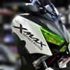 Pipeko Vinile Riflettente Xmax Adesivi Moto Decalcomanie Per Yamaha Xmax 300 400 250 125 Xmax300 Xmax400 Xmax250 Xmax125 (Color : Black)