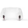 WGHPOSQTJ Vento Spoiler Parabrezza Per BURGMAN 650 400 125 200 AN650 AN400 AN125 AN200 Moto Parabrezza Estensione Spoiler Parabrezza Deflettore D'aria