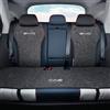 FDAIUN Per BYD Atto 3 Yuan 2022 2023 2024 Coprisedili anteriori e posteriori per auto, in seta, antiscivolo, traspiranti, accessori per auto, colore blu navy (cuscino per sedili posteriori*1 schienale