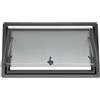 CHERIREN Finestra per camper, 900 x 500 mm, per camper, camper, caravan, finestre scorrevoli, roulotte, finestre di ventilazione, con zanzariera e piccolo oblò