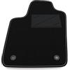 Somer Car Tappetino Auto SOLO LATO GUIDA 1pz compatibile con Jeep Grand Cherokee WK2 2011-2023 - Fissaggio singolo | 1 tappeto su misura in moquette