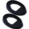 EXzma Compatibile con Abarth Fiat Grande Punto Avventura 2005 2006 2007 2008-2018 Auto Tetto Mast Whip Antenna Antenna Base in gomma Guarnizione Guarnizione di tenuta (Color : 2Pc)