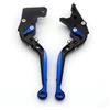 EIMMLSX Leve Freno Frizione Per Keeway Per RKF 125 2019 2020 2021 2022 2023 Per RKF125 CNC Leva Freno Frizione Estensibile Pieghevole Per Moto MANIGLIE LEVE Leve Frizione Freno(Blu)