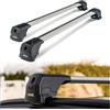 CHROMEMASTER Portapacchi da Tetto, Barre Tetto; Compatibile con Hyundai Kona 2023+; Per il Trasporto di Box da Tetto, Portabiciclette, Scala | Struttura Leggera e Resistente in Alluminio
